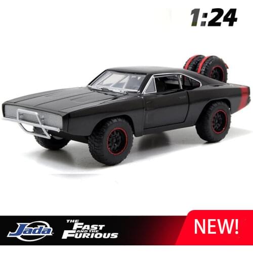 1:24 Dodge Charger R/T muscle vehicle Car model The Fast And The Furious Alloy Car Models Kids Toys For Children