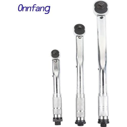 1/4 3/8 1/2 Ractchet Universal Adjustable Torque Wrench Bike car repair High-accuracy 5-210N.m Tools kit Repair tools