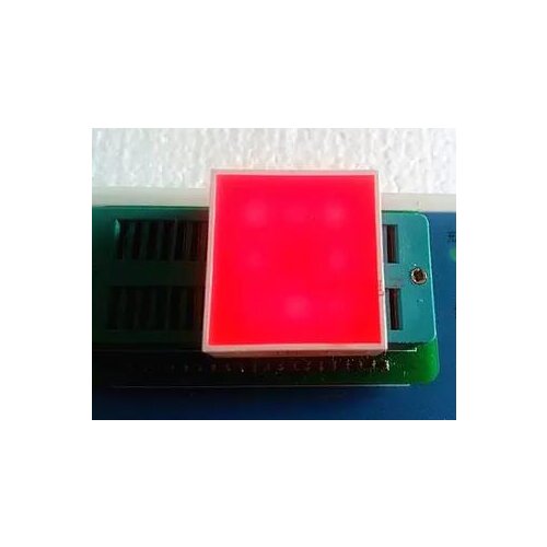 100PCS x 27*27MM Red Green Yellow Plane Tube Planar Digital Tube LED Display Module for Table Game machine