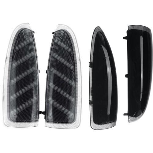 Car LED Side Rearview Mirror Light Turn Signal Indicator Lights for Ford Super Duty F250 F350 F450 F550 2003-2007