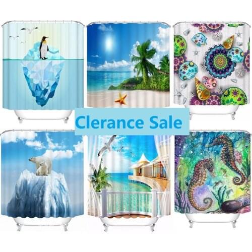 JUNWELL Shower Curtains