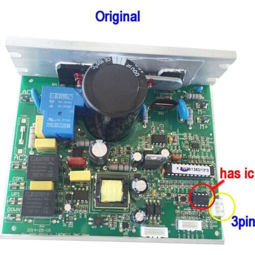 Treadmill circuit board power supply board for GRANDWILLIE GT016/GT026 motor speed control