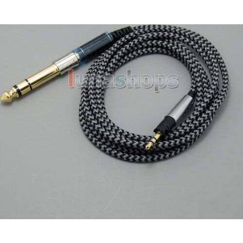 LN004709 5N OFC Soft Audio Headphone diy pin Cable For Sennheiser Momentum Over On Ear Headset Earphone