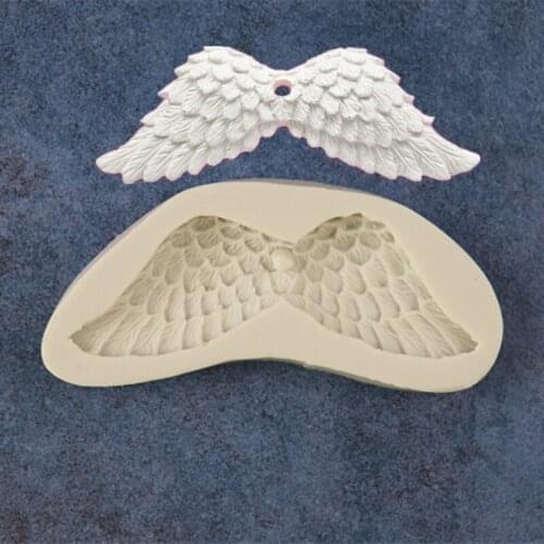 New Angel Wings Silicone Cake Mold Chocolate Mold DIY Cake Baking Decoration Tool A1619
