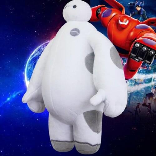 New 38 cm Disney Big Hero Baymax Plush Doll Stuffed Soft Dolls Plush Movie Big White Baby gift toy