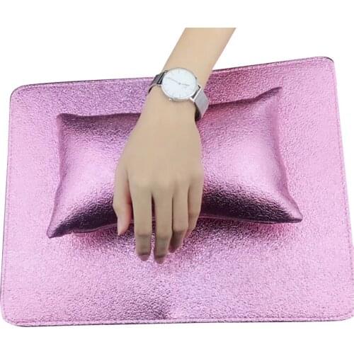 New Portable 1PC Hand Cushion Holder Soft PU Leather Sponge Arm Rest Nail Pillow Manicure Art Beauty Nail Mat