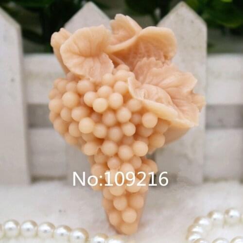 Wholesale!!!1pcs Grape String (zx0053) Silicone Handmade Soap Mold Crafts DIY Mould