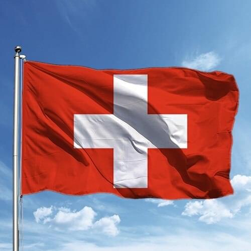 Flag Swiss Switzerland Flag 50x75 cm