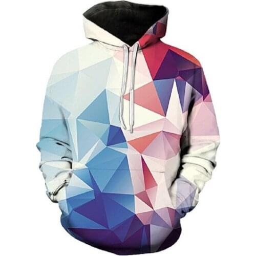 Pop Punk Hip hop Dizzy Arts 3D Sweatshirt Women/Men Pullovers hoodies Outerwear loose tops Psychedelic Vortex Clothing