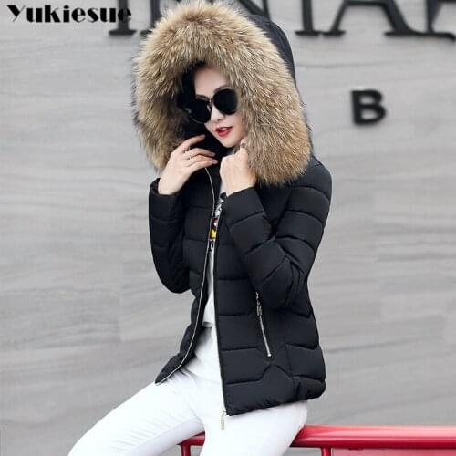 YUKIESUE Women's Down Jackets With Fur