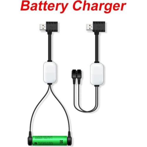 A10 18650 Battery Charger For Li-ion Batteries Multifunction Magnetic USB Charger Charging/Discharging Power Bank For Xiaomi