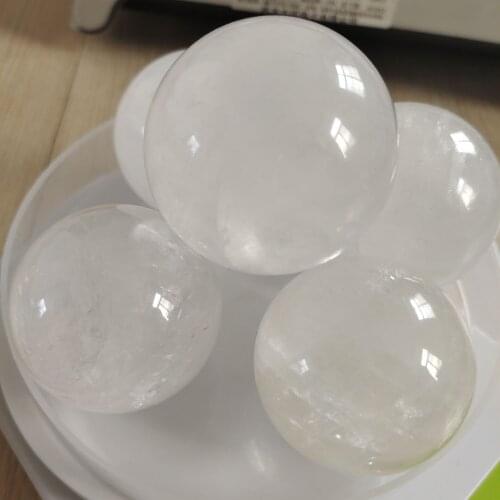 1pc 5-6cm Crystal Ball Asian Rare Natural Magic Ball Healing Sphere Quartz Balls Crystal Craft Decor