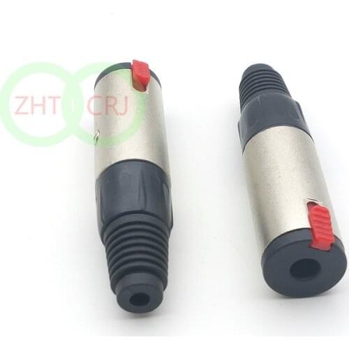 1pcs new 6.35mm 1/4 Inch Stereo TRS Female SPECIAL LOCK TECHNOLOGY connector