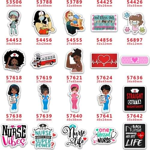 10 Pcs Cartoon Planar Resin Cabochons PR53506