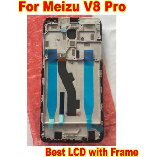 100% Tested Working For MEIZU V8 Pro M813Q M813H LCD Display Touch Panel Screen Digitizer Assembly Sensor + Frame Phone Pantalla