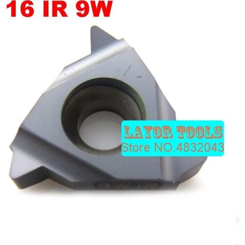 16 IR 9W,indexable Tungsten Carbide Threading Lathe Inserts For Threaded Lathe Holder,thread Turning Tool Holders