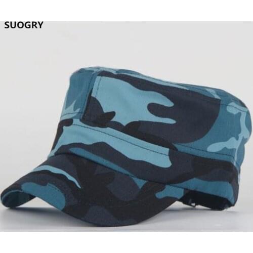 SUOGRY camouflage Classic Service Army Snapback hats Women Men style Baseball Caps Patrol Casquette flat hats