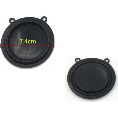 Gas Water Heater Parts Rubber Gasket Round Membrane 74mm with double ears