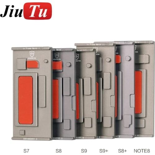 In Frame Laminating Mold For Samsung S7Edge S8 S8Plus S9 S9Plus Note8 LCD Display Unbent Flex Laminating Cleaning Mould