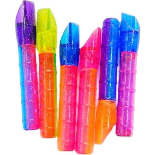 12pcs colorful Kazoos Sound Whistle Slide Flute E399 Loot Filler Birhday Party Favors Pinata Bag Filler Loot Toys Kids Game