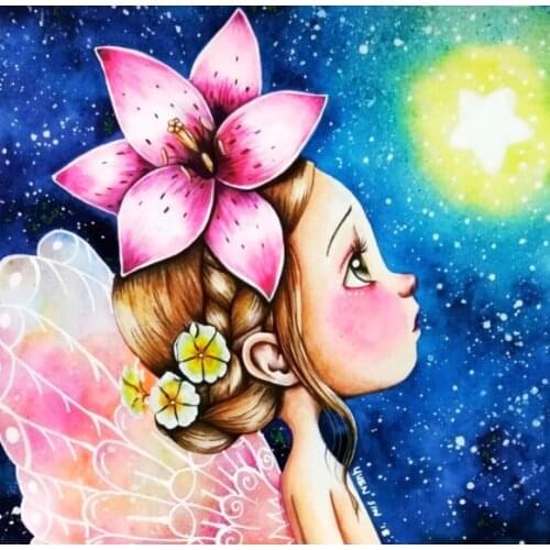 5D Poured Glue Diamond Painting Kits Scalloped Edge Autumn and House Full Round Drills DIY Embroidery Arts Home Wall Decor Gift