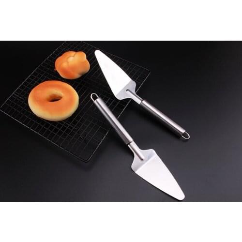 PC Cake Pizza Cheese Shovel Knife or Ice Cream Server Western Knife Stainless Steel Baking Cooking Tools Turner Divider PM 005