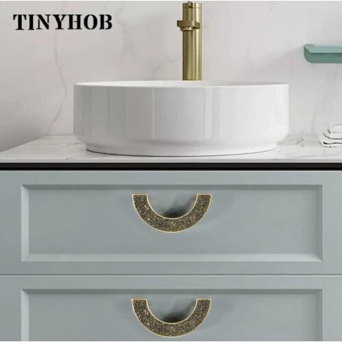 Semicircle Handle Kitchen Cabinet Door Knob Zinc Alloy Pull for Closet Dresser Modern Decor Furniture Hardware Accessories