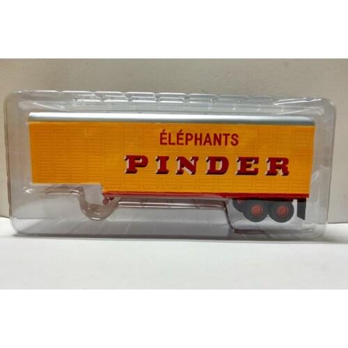 Direct 1:43 REMORQUE BETAILLERE ELEPHANTS boutique alloy car toys for children kids toys Model Original package