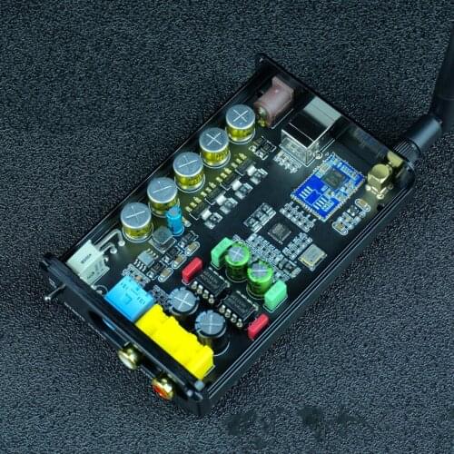 QS-1 ES9018K2M Decoder CSR8675 Bluetooth 5.0 Lossless Receiving Adapter USB Sound Card
