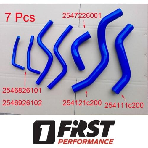 Silicone Coolant Hose for HYUNDAI GETZ 1.4L / 1.6L with Oe N0. 254121c200 254111c200 2547226001 2546826101 2546926102
