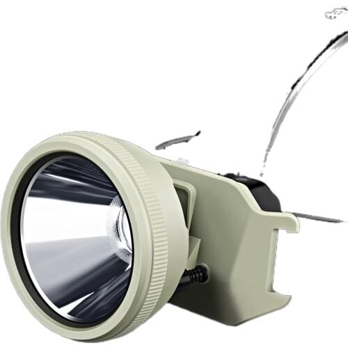 Light-sensing dedicated led rechargeable headlight fishing long life bright head-mounted night fishing HL12