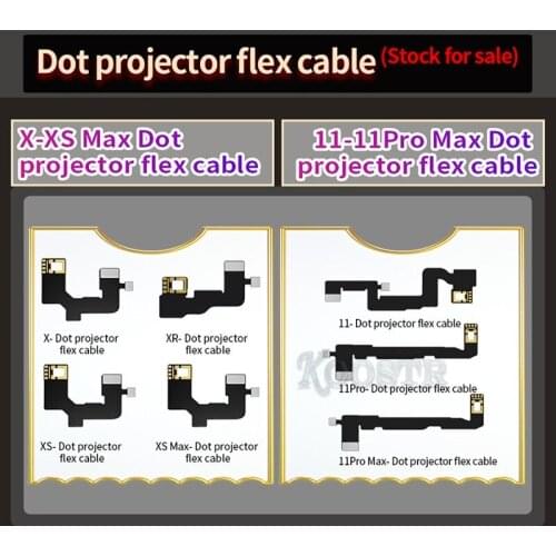 Jc Dot Projector Flex Kabel Van X -12 Pro Max Fface Id Detectie Reparatie Werk Met Jcid Pro 1000S V1sDot Projector