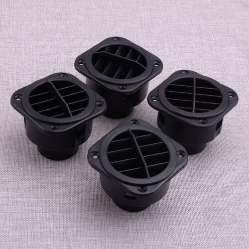4pcs Heater Duct Air Vent Outlet Fit for Webasto Eberspacher Domestic Planer Car Truck Boat Heavy Machine Any 42mm Outlet Hose