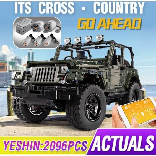 Mould King 13124 High-Tech Remote Control Car Adventurer Off-road Vehicle Building Blocks Bricks Kids MOC 5140 Toys for Boys