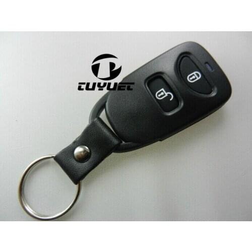 Replacement Remote Key Shell 2 Button +Panic For Hyundai Tuscon Keyless Entry Control Case 2+1 Button Empty Key Blanks