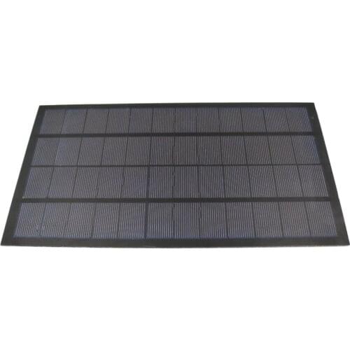 12V 7W Solar panel Mini Solar Cell Solar Panel Standard Epoxy Polycrystalline Silicon DIY Battery Power Charge Module toy