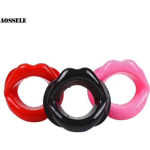 BDSM Adult Games Open Mouth Gag For Women Rubber Mouth Gag SM Slave Ora Fixation Stuffed Oral Sex Toys For Couples Erotic Toys