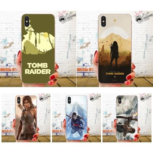 Tomb Raider For iPhone 11 Pro Max Plus Pro X XS Max XR 8 7 6S SE 4S 5 5C 5S SE 2020 TPU Stylish Case
