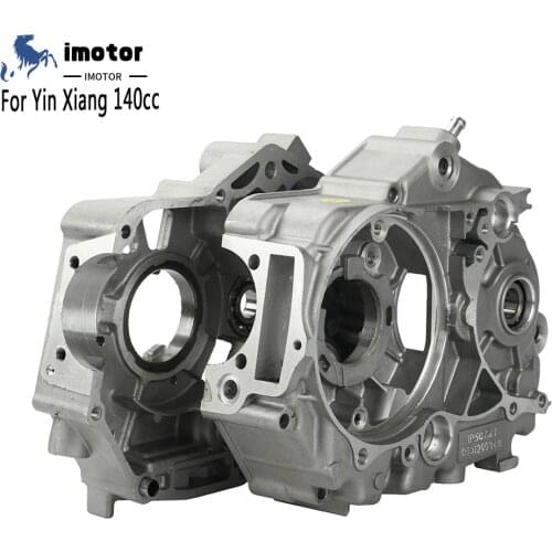 Motorcycle CrankCase Crank Case Right Left Side Set For YX 140 YINXIANG 140cc Horizontal Kick Starter Engines Dirt Pit Bikes