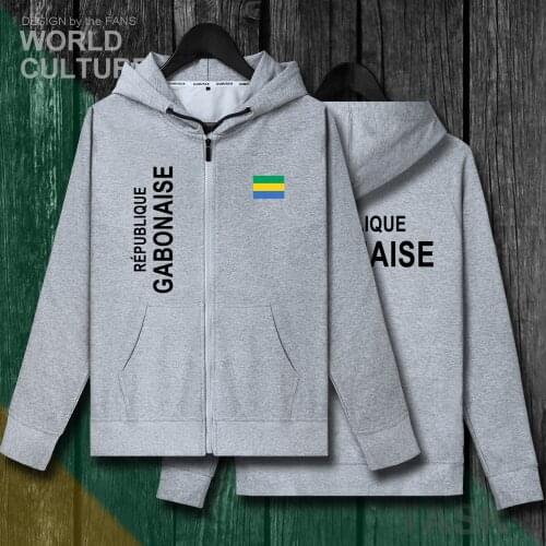 Gabonese Republic Gabon Gabonaise GAB GA mens fleeces hoodies winter sweatshirt men jackets and cardigan coat tracksuit clothes