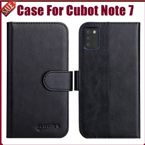 Hot! Cubot Note 7 Case 5.5" Fashion 6 Colors Flip Soft Leather Wallet Protective Cover For Cubot Note 7 Case Phone Bag