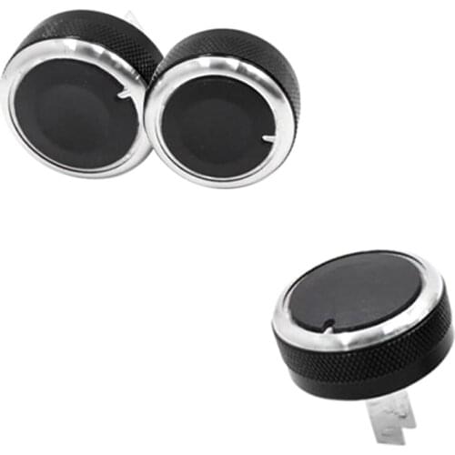 Car Air Condition Knob Button A/C Heater Control Switch for Nissan Tiida NV200 Livina Geniss Accessories