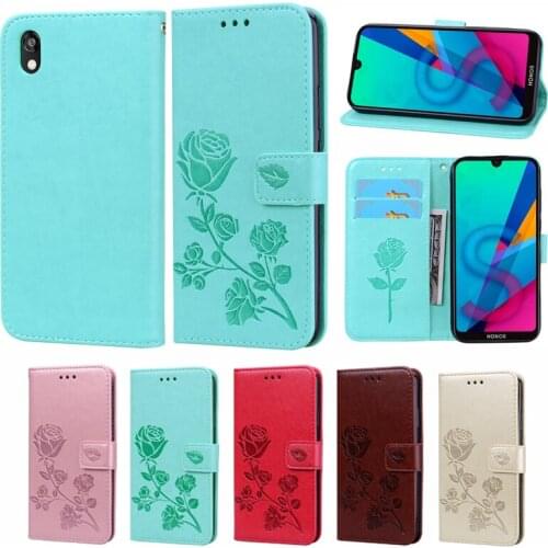 Y5 2019 Fashion Rose Flower Leather Flip Case For Huawei Y5 2019 Funds Mobile Phone Cover For Huawei Y 5 2019 Capa