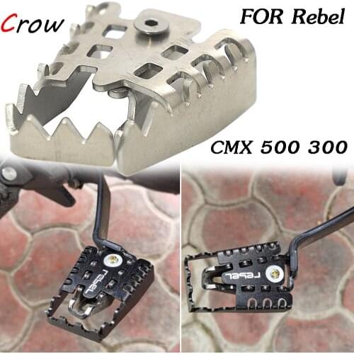 Rebel500 Rebel300 CMX500 CMX300 Rebel CMX 500 300 Motorcycle Accessories Anti Skid Pedal Brake Pedal 2017 2018 2019 2020 2021