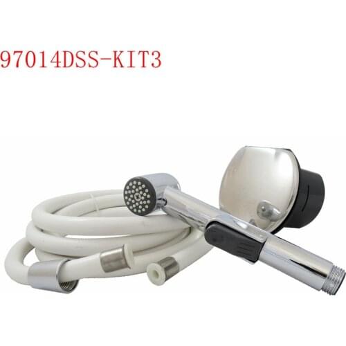 Stainless Steel Transom Shower Kit With 8' Nylon Hose For Marine Boat Yacht RV