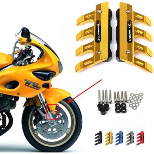 Motorcycle Front Fender Side Protection Guard Mudguard Sliders For Suzuki TL1000R TL 1000R Accessories universal