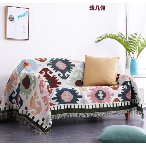Nordic Throw Blanket Sofa Airplane Travel Blanket For Bed Living Room Tapestry Carpet Sofa Cover Bedspread