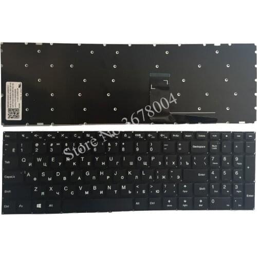 New Russian Keyboard For Lenovo Ideapad 310-15ABR 310-15IAP 310-15ISK 310-15IKB Laptop Keyboard RU Black No backlight