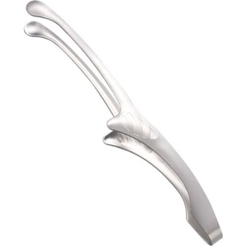 Food Tong Long Handle Heat Resistant Food Grade Stainless Steel Durable Kitchen Clip Cooking Supplies BBQ Tools