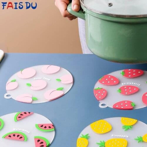 Silicone mat sets heat resistant Table Cup mats Coasters for dinner Placemat dishes coaster Placemats dining kitchen accessories